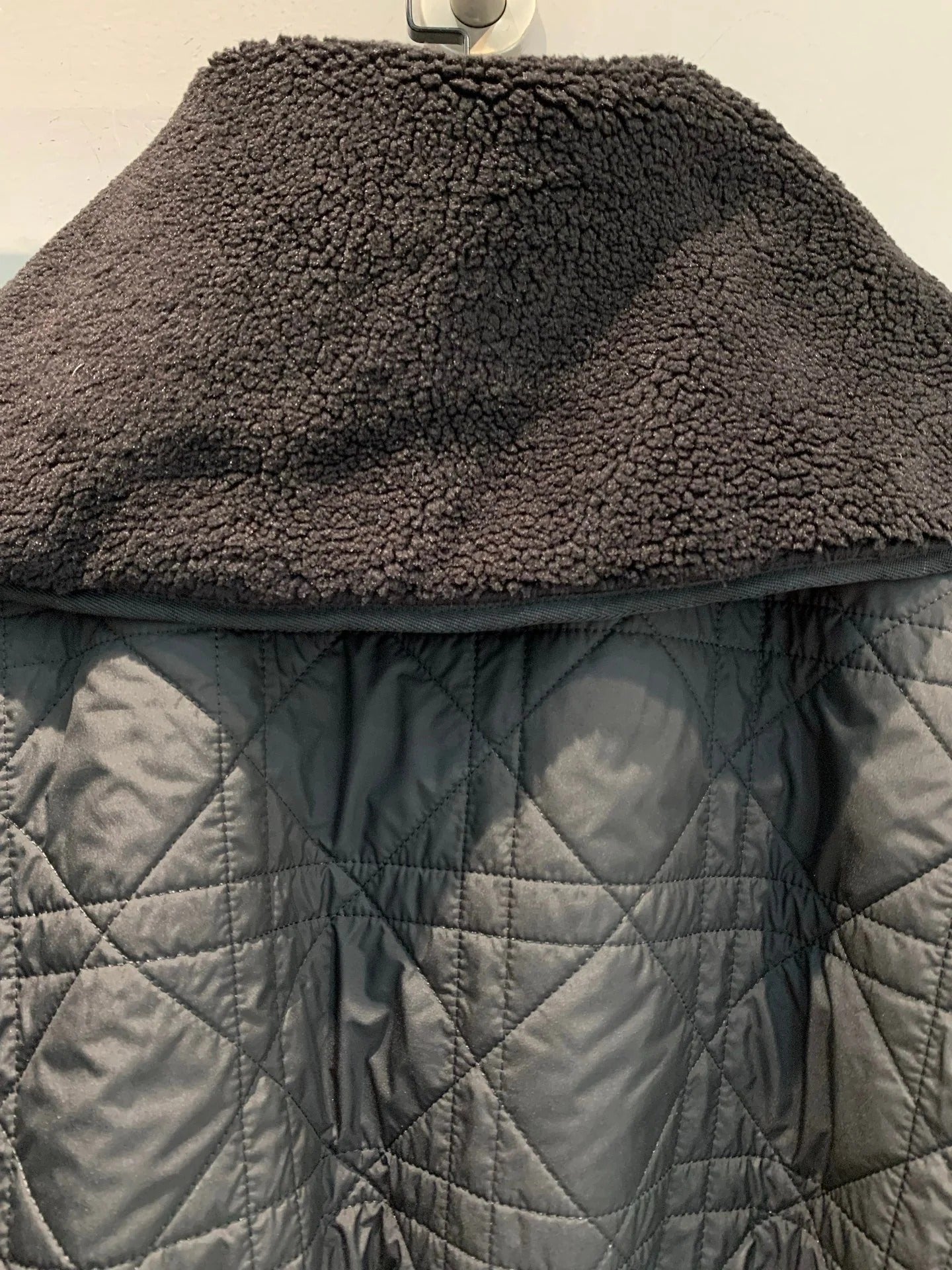 DIOR 25S COTTON SHERPA-COLLAR JACKET 536
