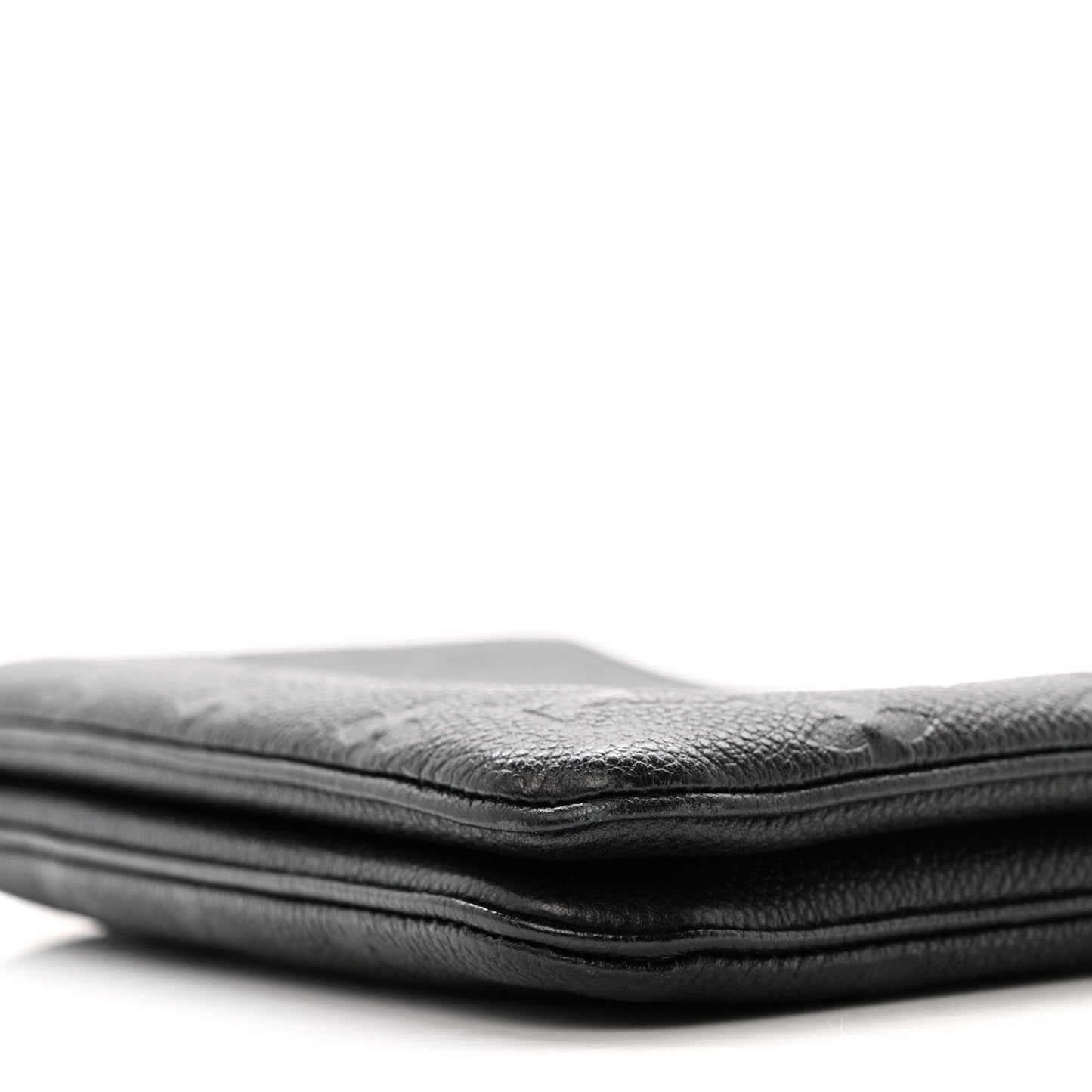 Empreinte Double Zip Pochette Black
