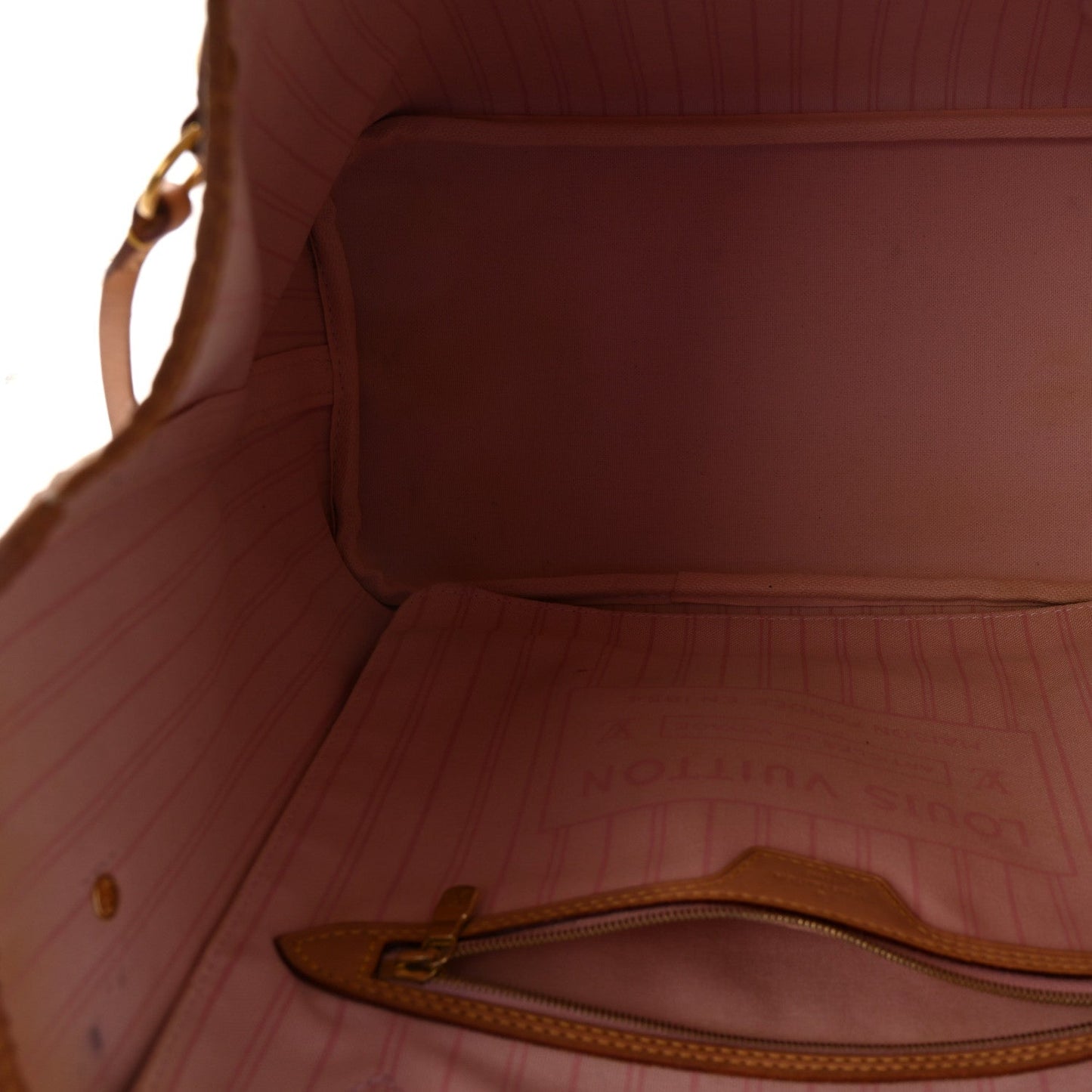 Damier Azur Neo Neverfull MM Rose Ballerine