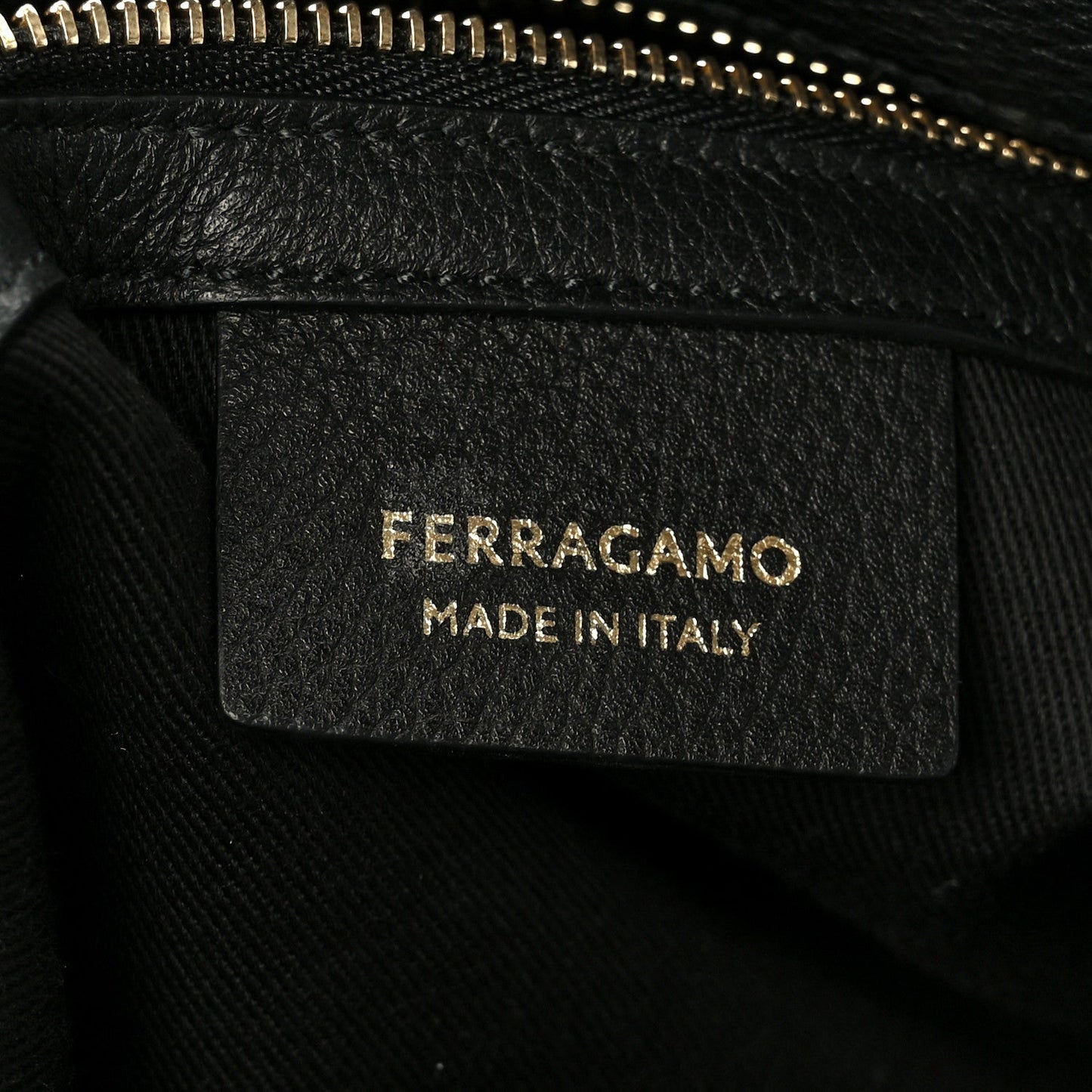 Grained Calfskin Medium Star Tote Black