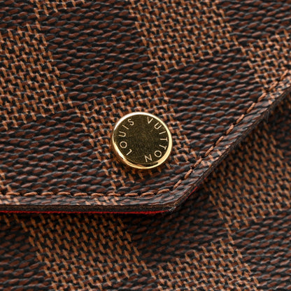 Damier Ebene Pochette Felicie Chain Wallet