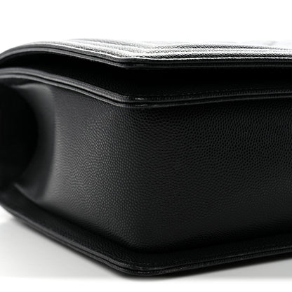 Caviar Quilted New Medium Boy Flap Black