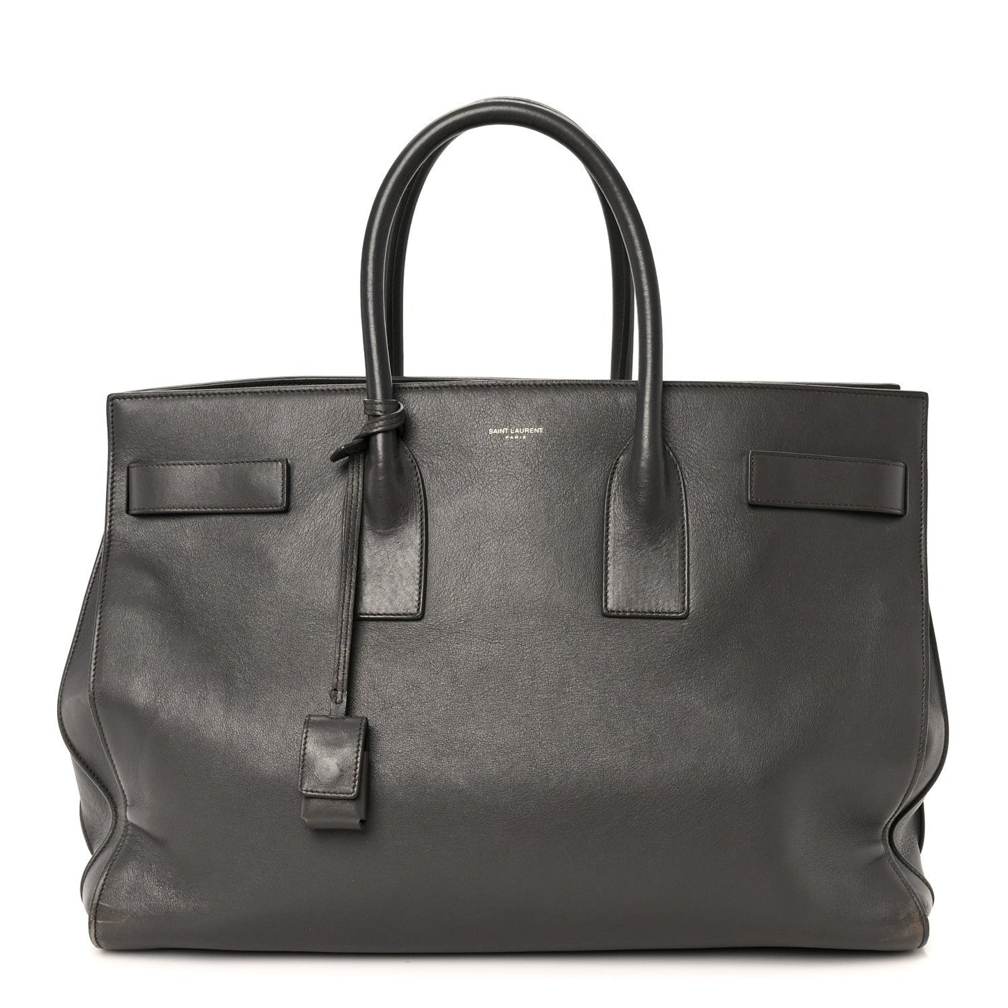 Calfskin Large Sac de Jour Carryall Grey