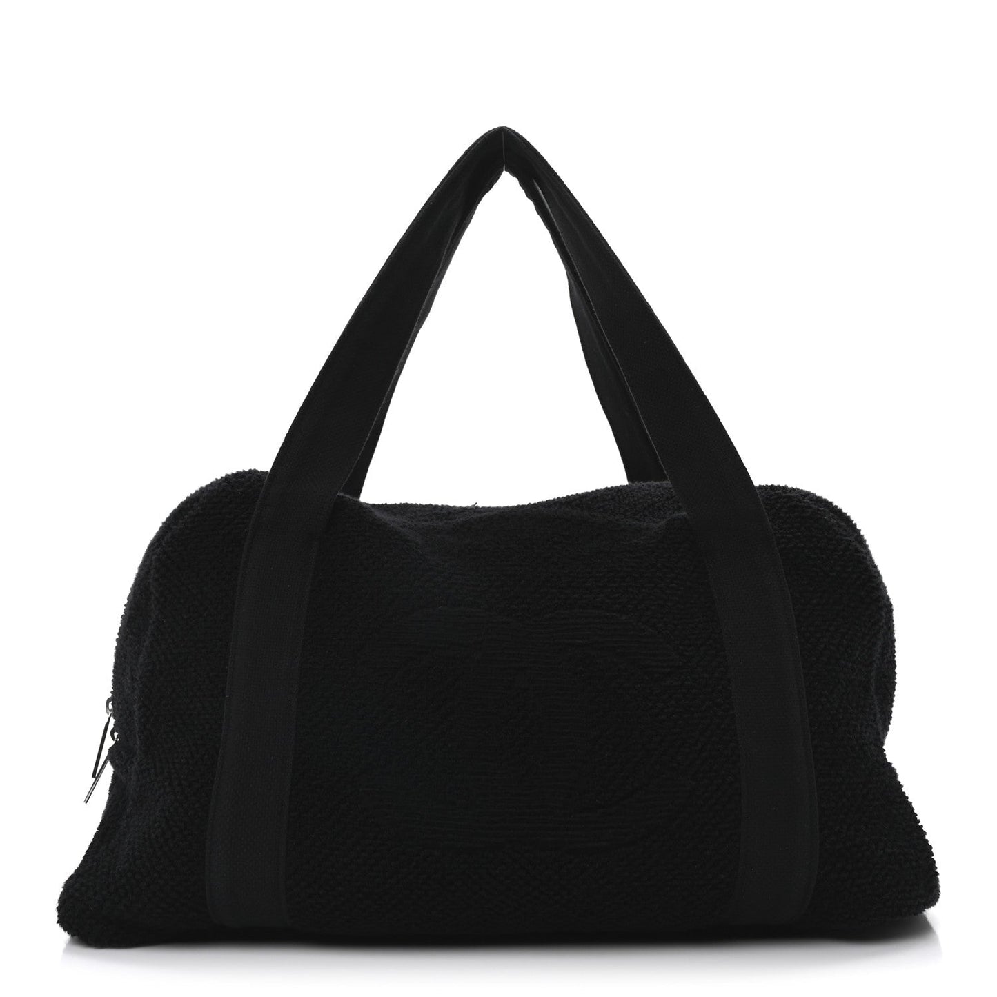 Terry Cotton CC Beach Duffel Towel Set Black