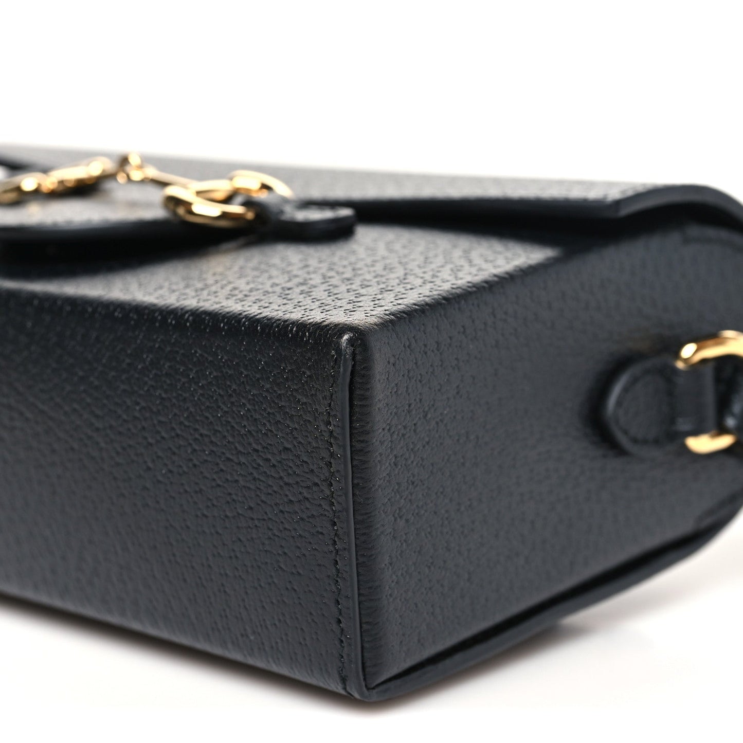 Calfskin Horsebit 1955 Shoulder Bag Black