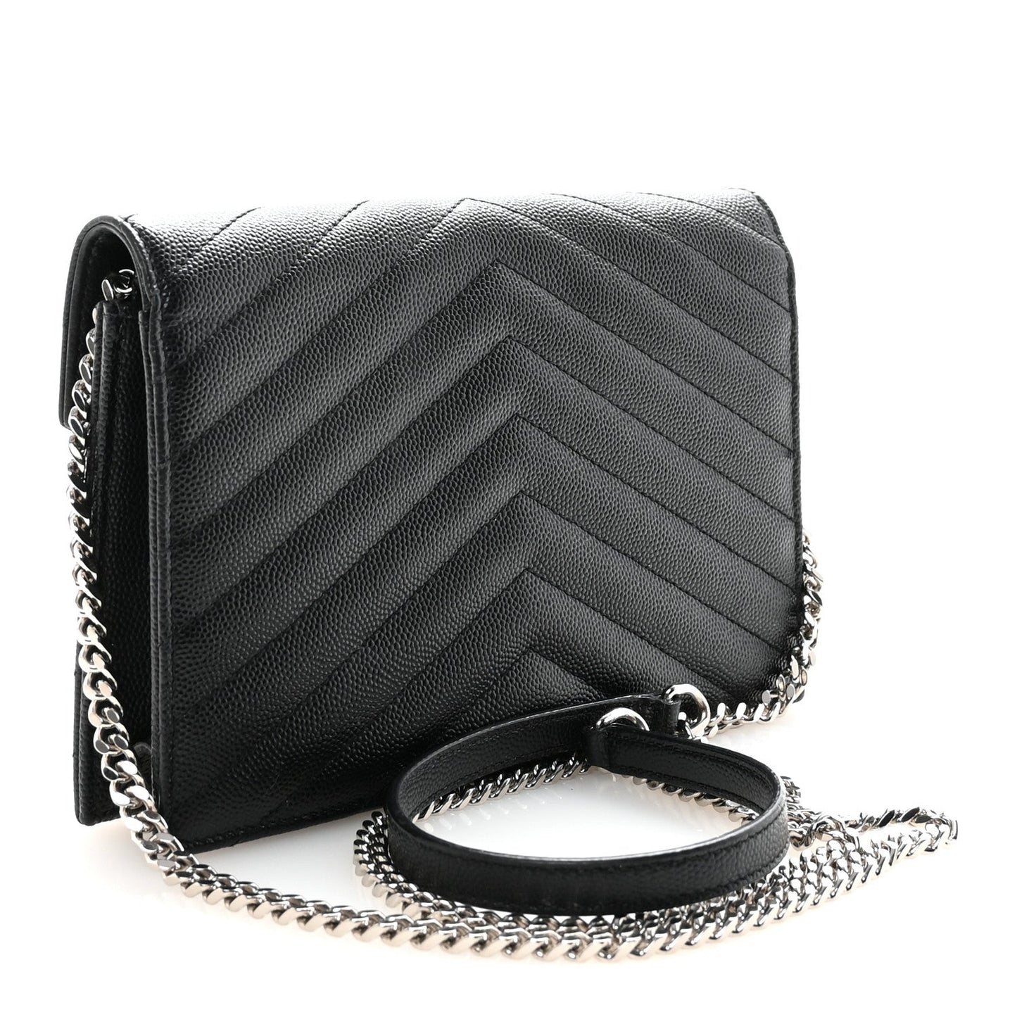 Grain De Poudre Small Monogram Kate Satchel Dark Beige