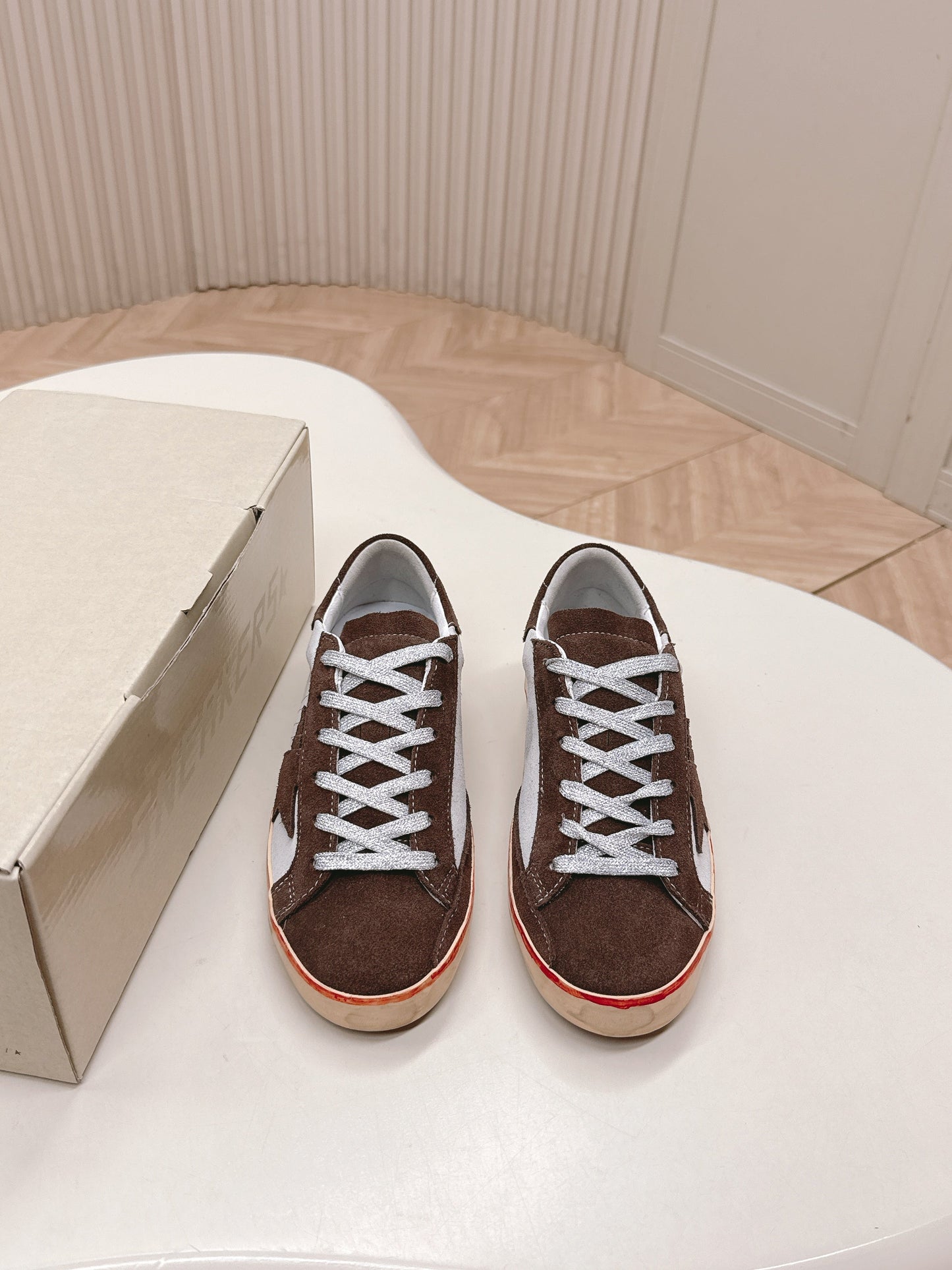 Golden Goose 2025 Sneaker Brown mix White Suede 426911