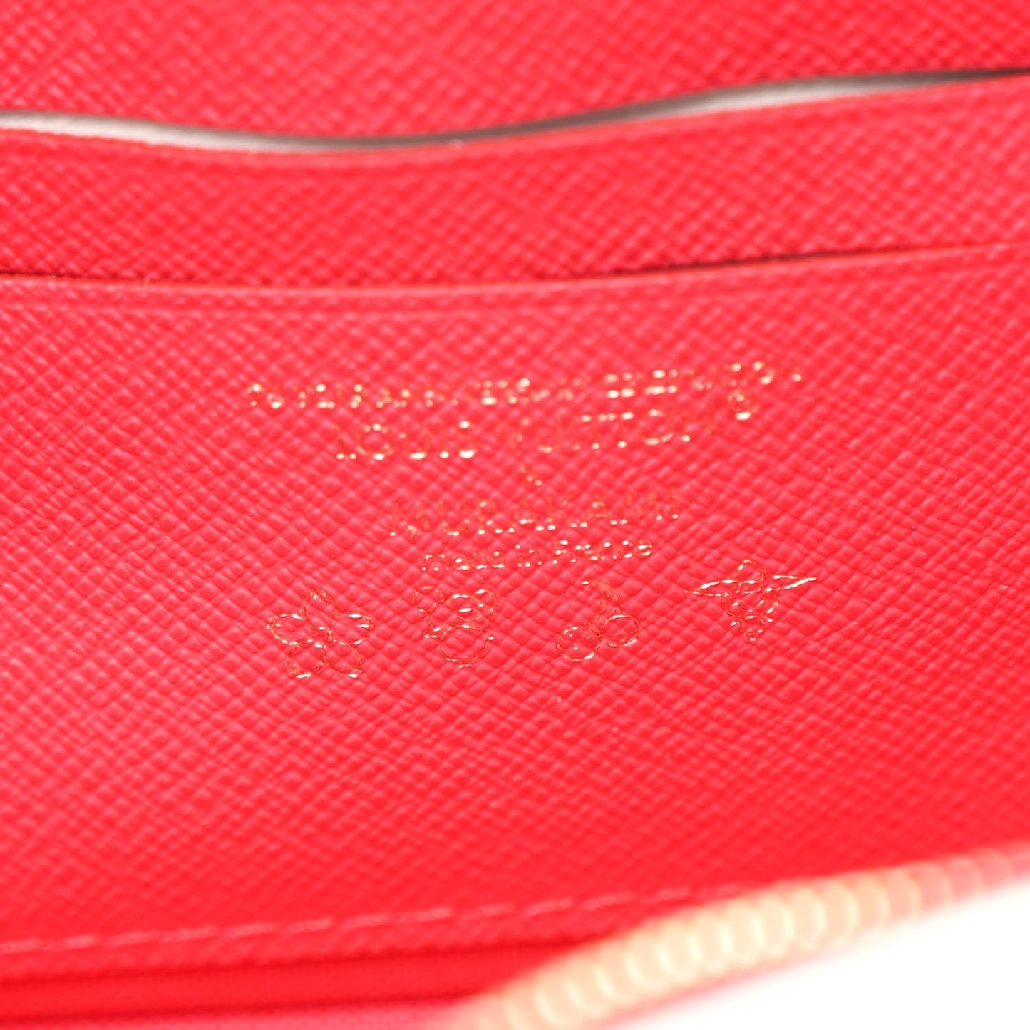 LV X TM Monogram Cerises Ivy Wallet On Chain White