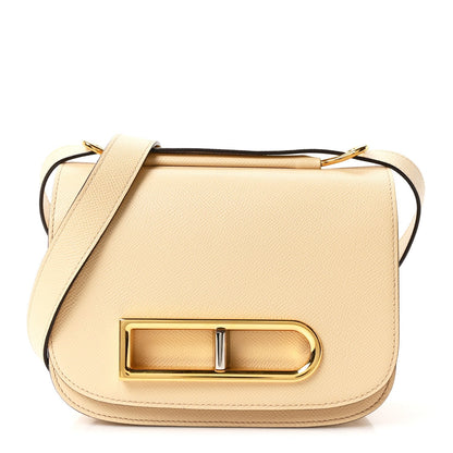 Alpina Calfskin Lingot Crossbody Dune