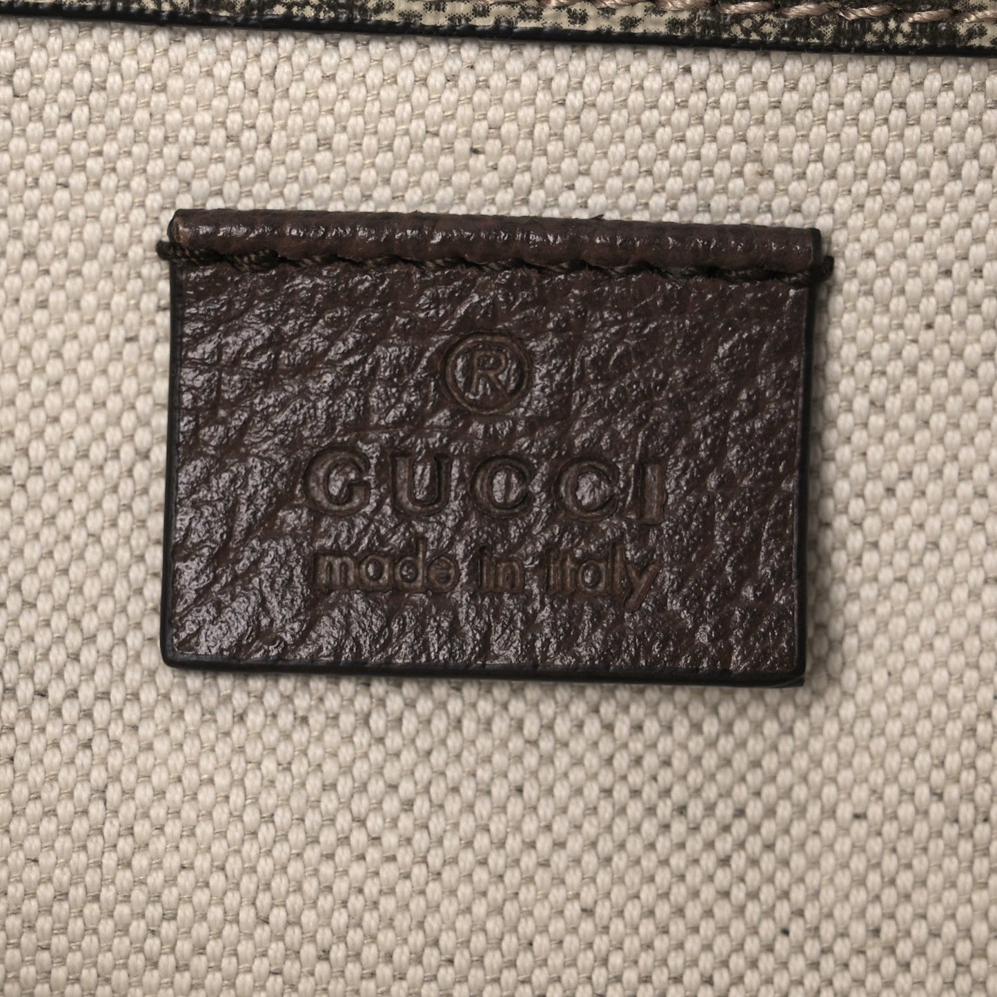 GG Supreme Monogram Web Small Neo Vintage Double Flap Messenger Bag Beige New Acero