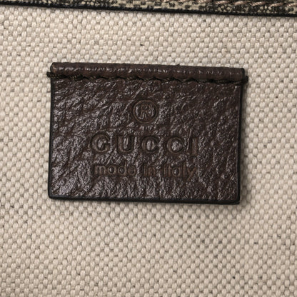GG Supreme Monogram Web Small Neo Vintage Double Flap Messenger Bag Beige New Acero