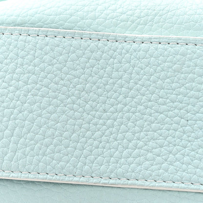 Taurillon Soft Mini Cool Box Satchel Light Blue