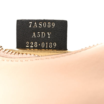 Vitello Grace Matte Nano Fendigraphy Hobo Charm Light Rose