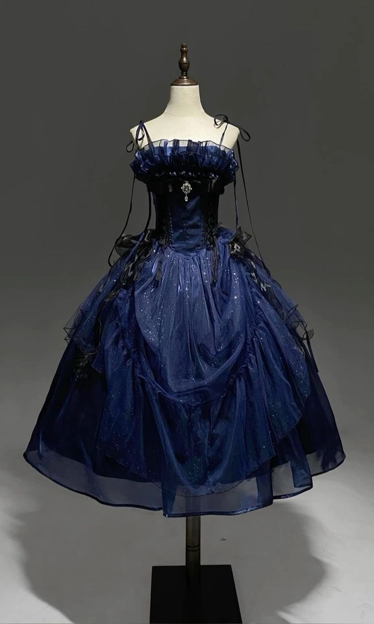 formaldressy-Blue Homecoming Dress Princess Dress Short/Mid-Length Tulle gh5765