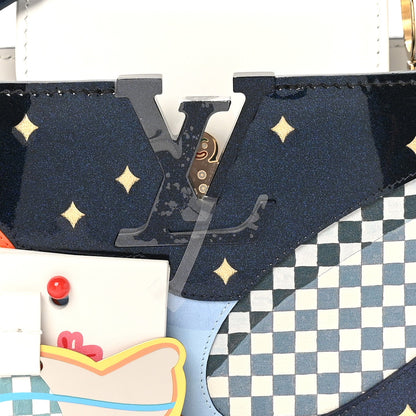 LV X ZIPING WANG Calfskin Patchwork Mini Artycapucines Multicolor