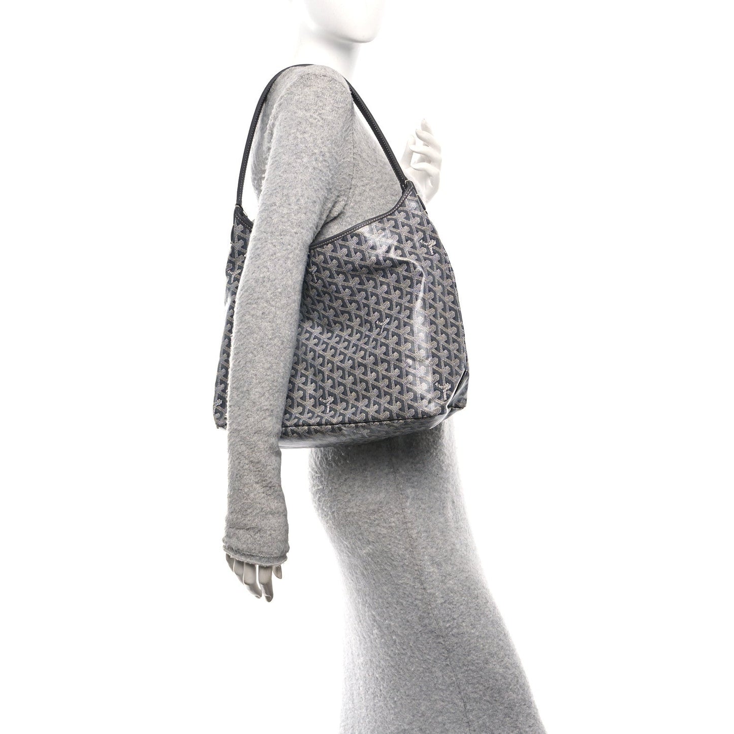 Goyardine Boheme Hobo Grey