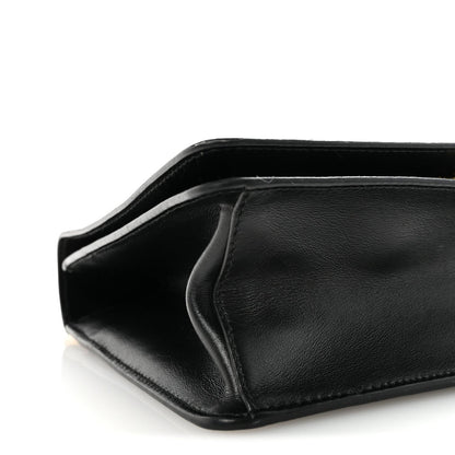 Shiny Lord Calfskin Medium Antigona Black