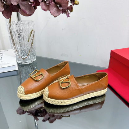 Vlogo Signature Loafer Brown Leather