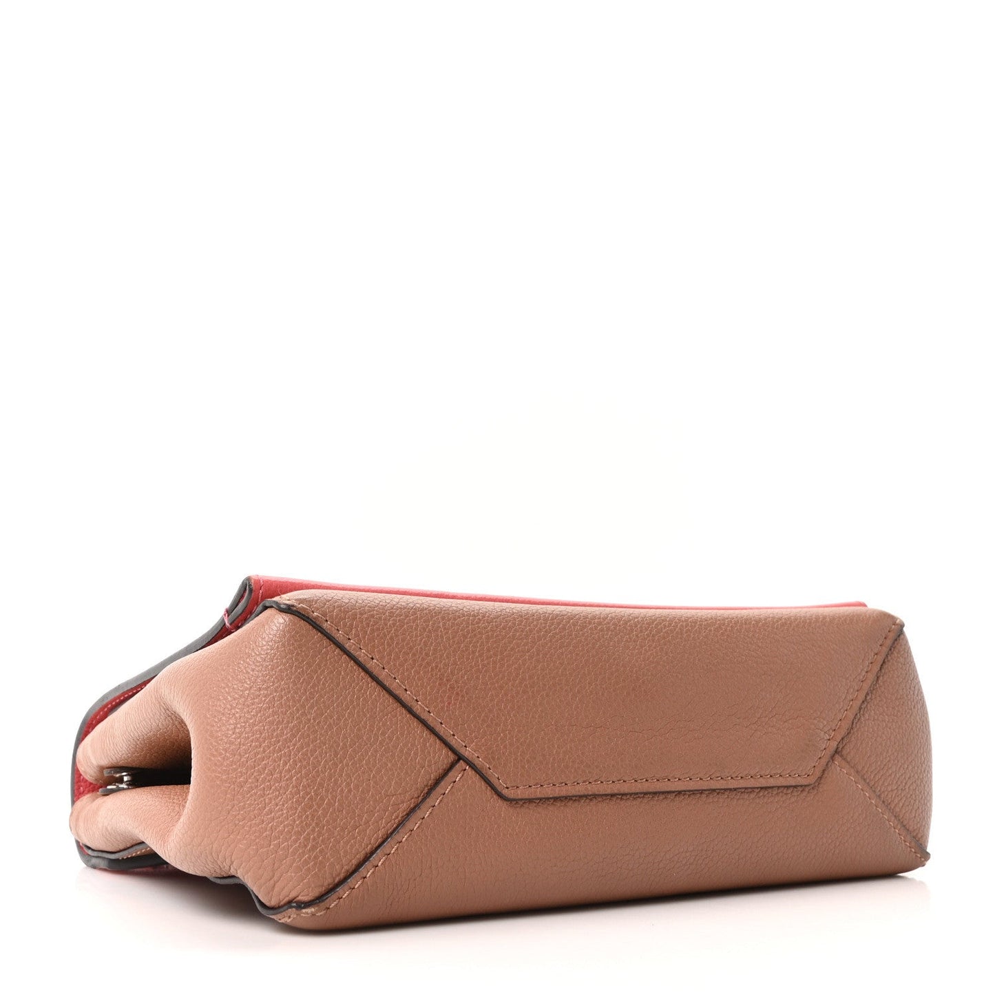 Calfskin Lockme II Chain Bag BB Rose Bruyere
