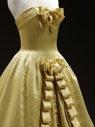formaldressy--Yellow Satin Long Princess Elegant Ball Gown gh5597