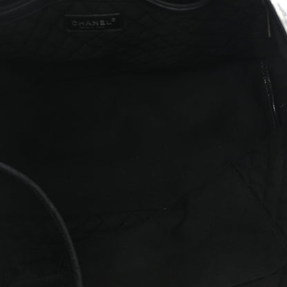 Coated Canvas Coco Small Tote Black