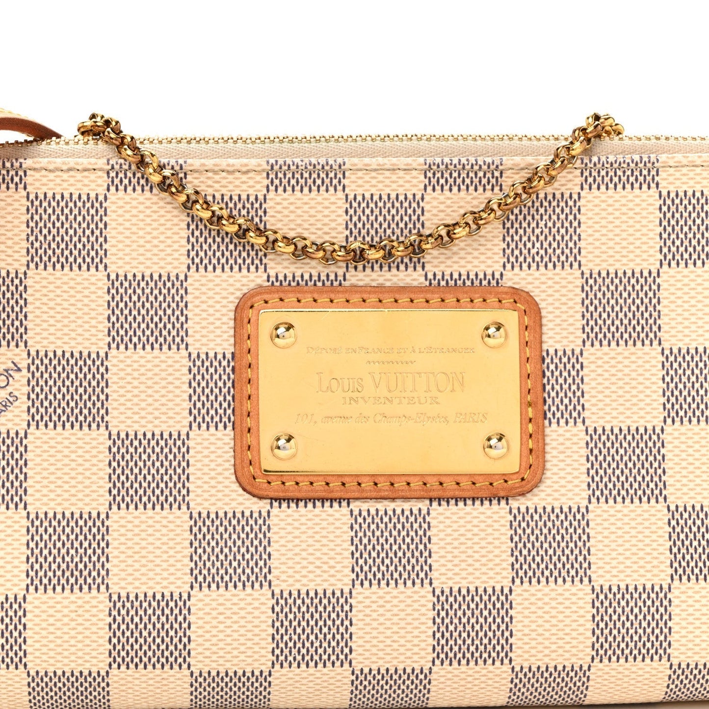 Damier Azur Eva Clutch