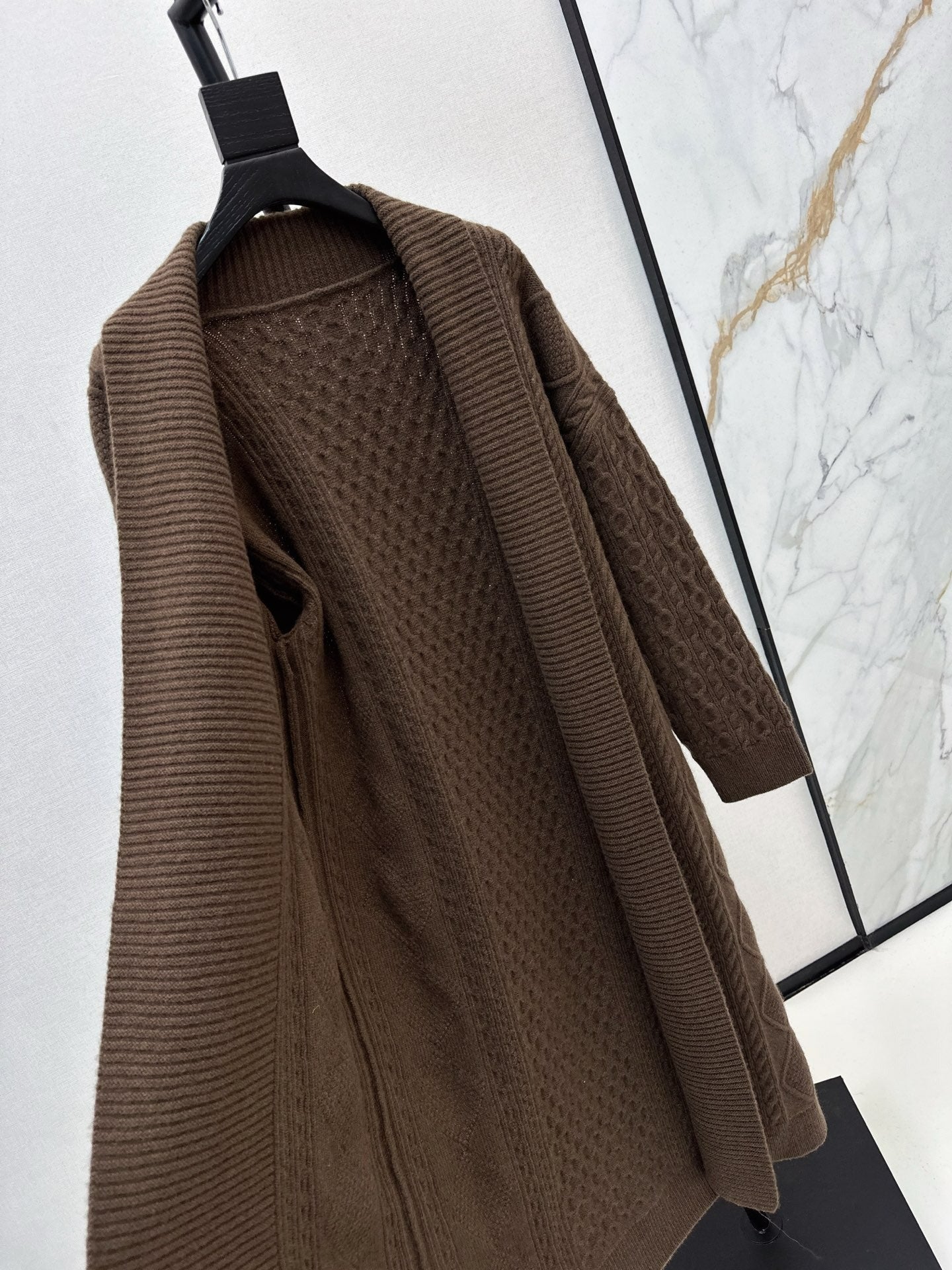 HERMES 25S LONG KNIT CARDIGAN 119