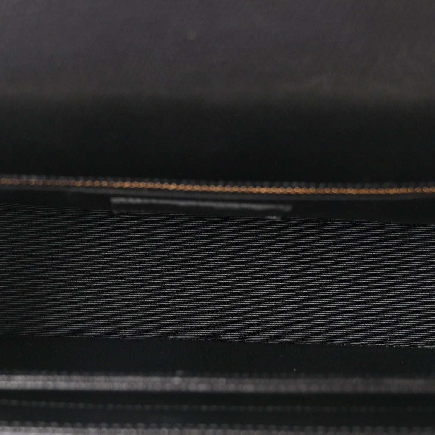 Textured Calfskin Medium Classic Monogram Universite Bag Black