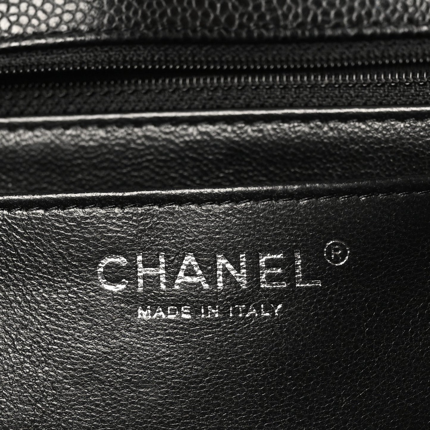 Caviar Quilted Jumbo Single Flap Black