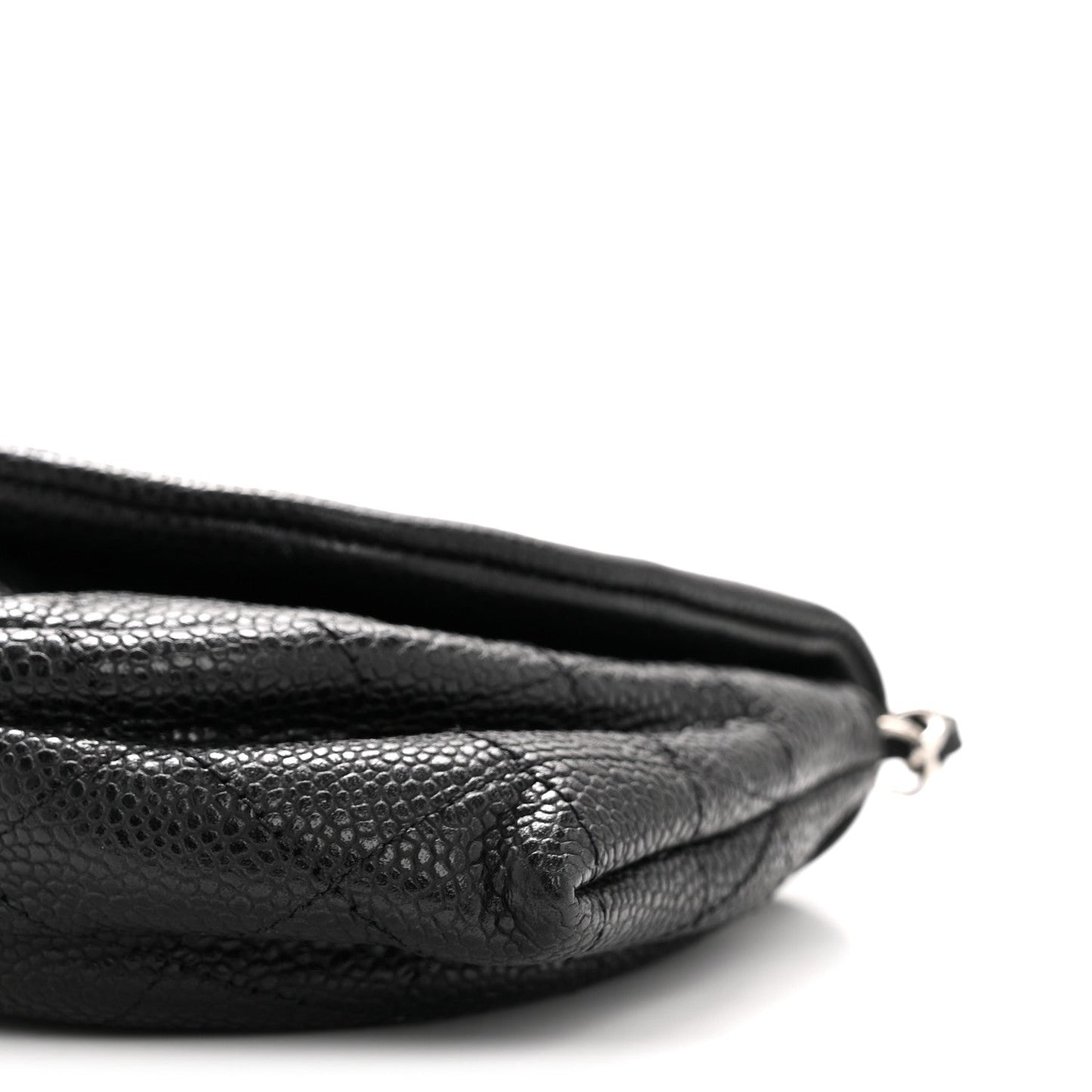 Caviar Half Moon Wallet On Chain WOC Black