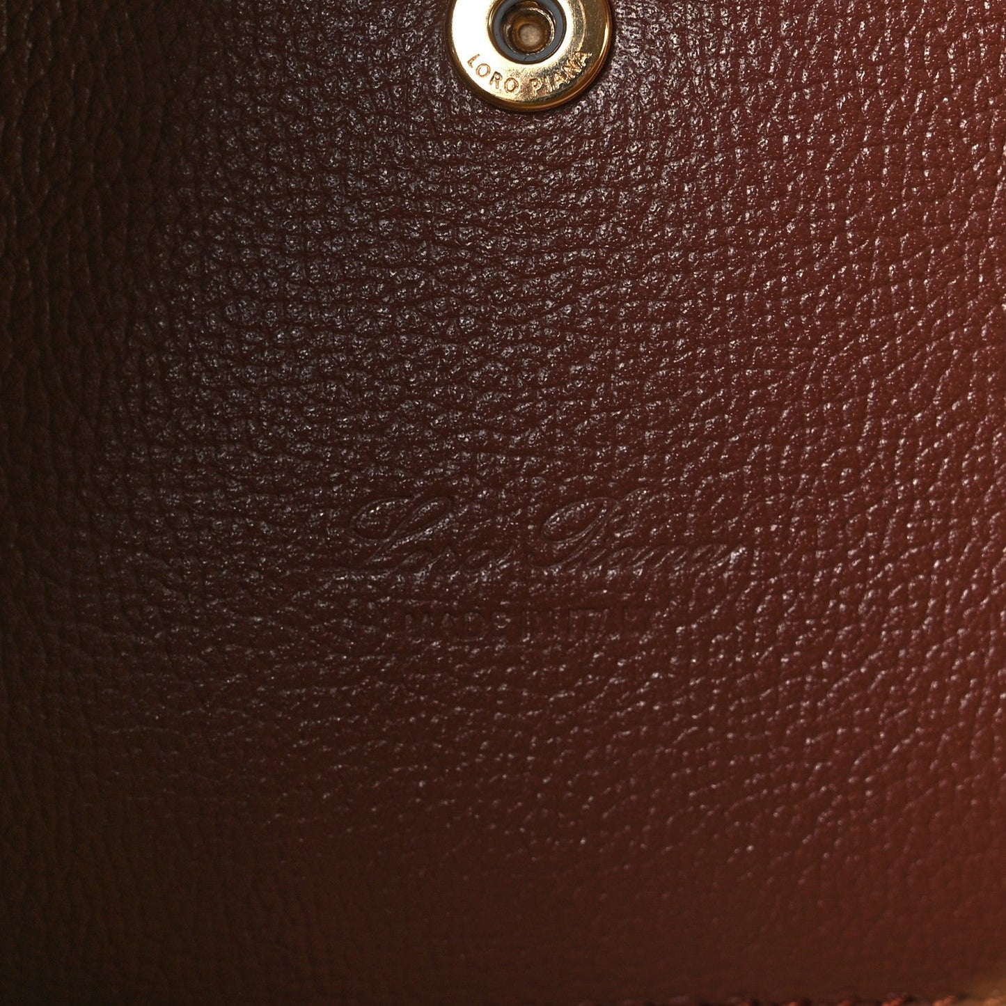 Grained Calfskin Extra Bag L27 Burnt Tan