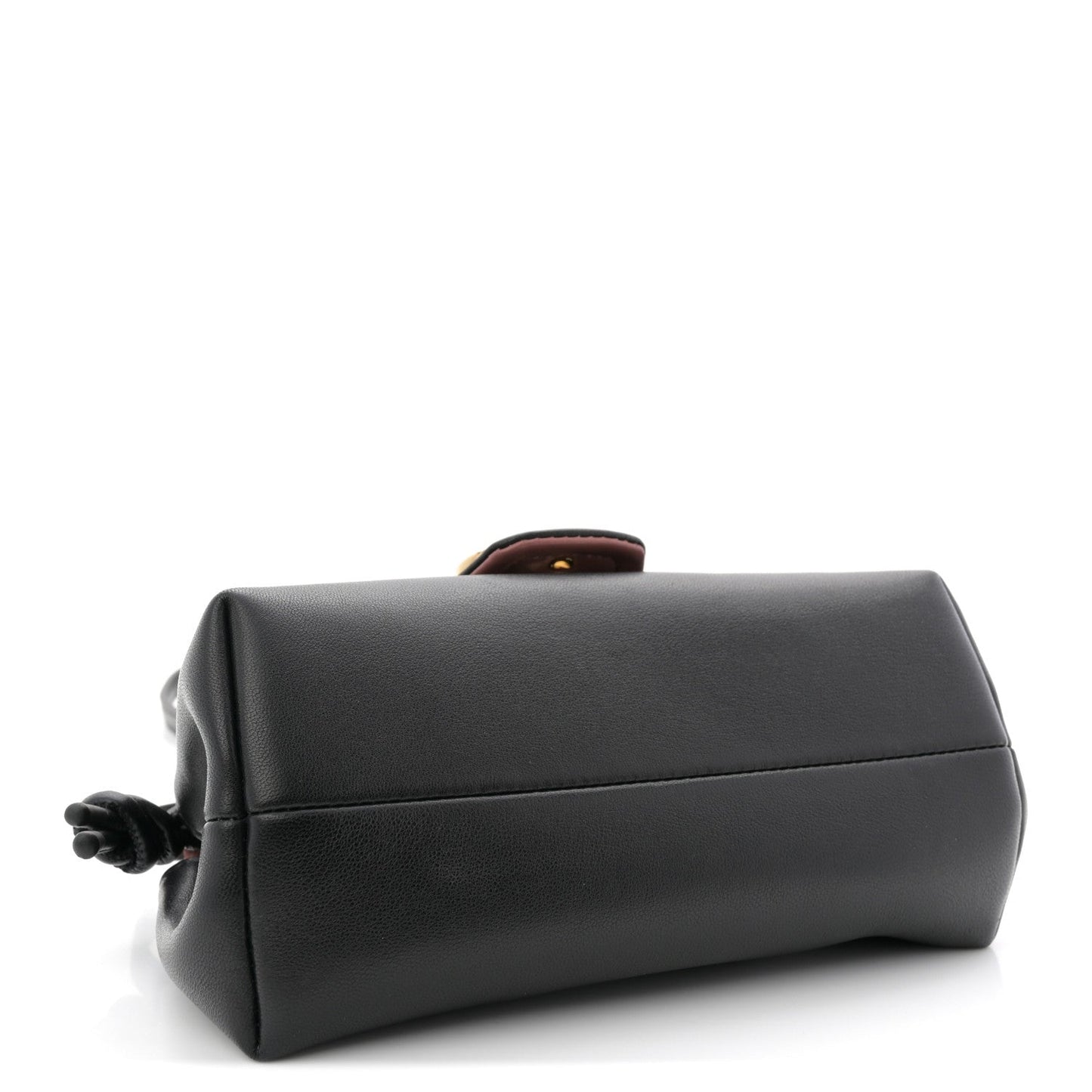 Lambskin Vlogo Mini Crossbody Bag Black