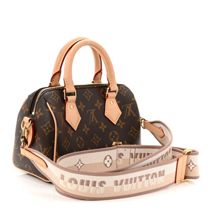 Monogram Speedy Bandouliere 20 Beige