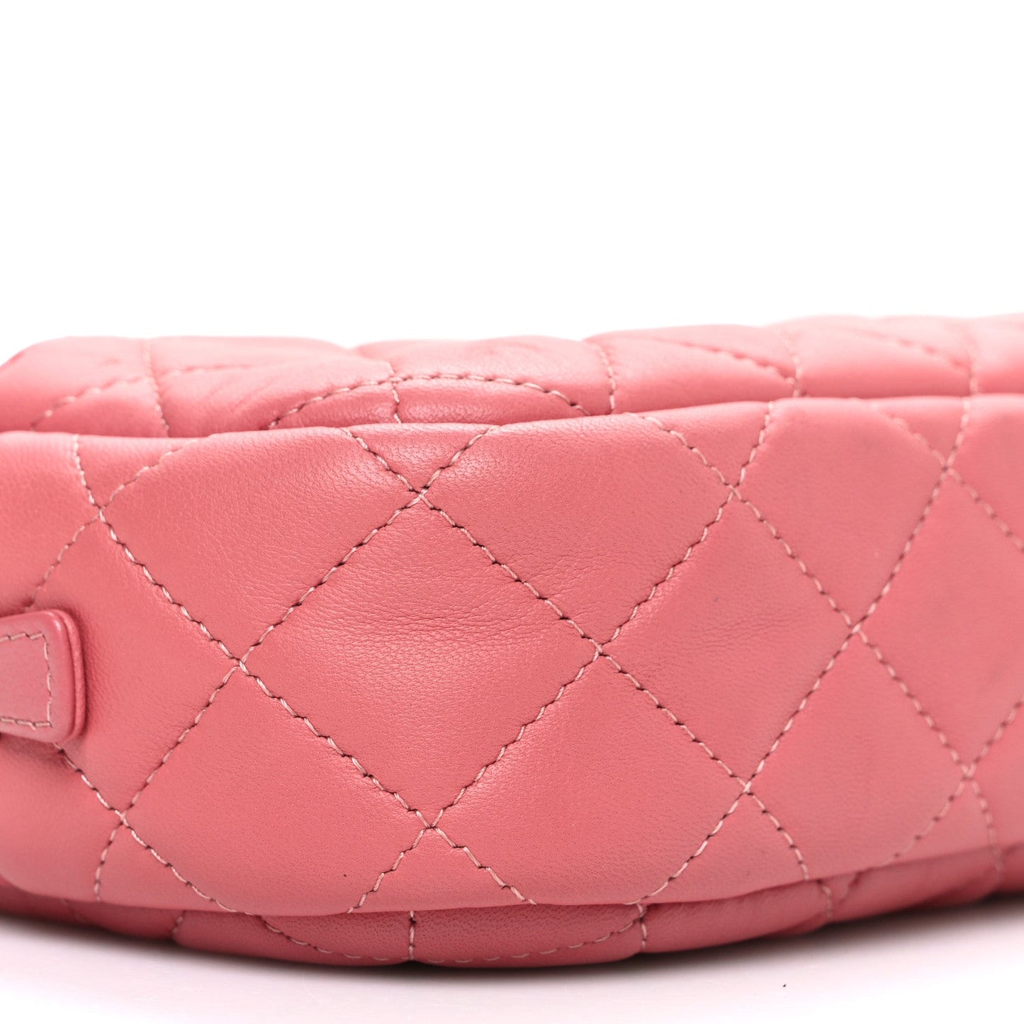 Lambskin Quilted Small Timeless Camera Case Pink
