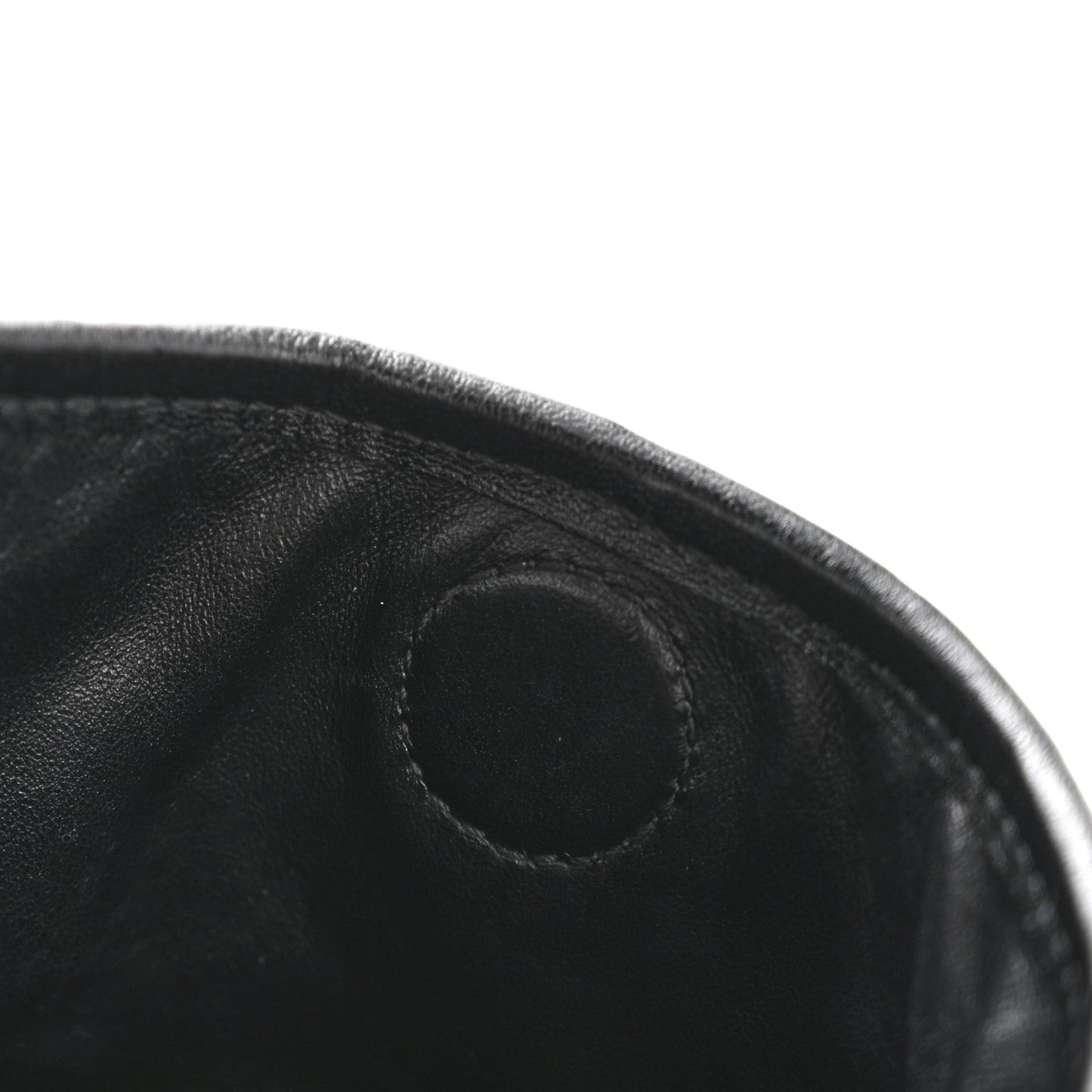 Calfskin Intrecciato Small Hop Black