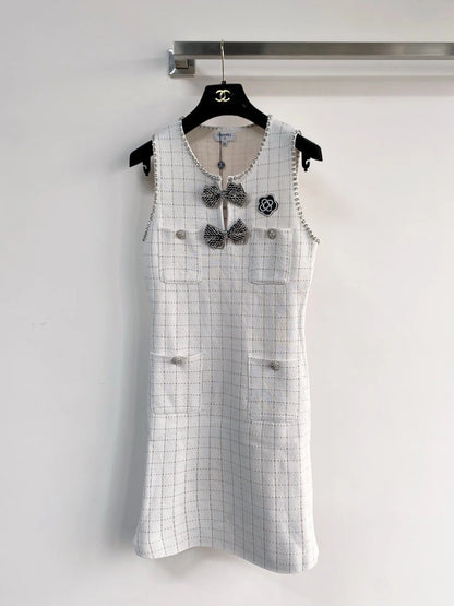 Chanel 2026 Vest Dress Wool Polyester 166748