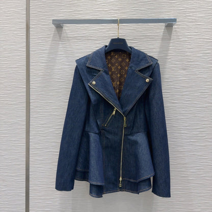 LV 25 Denim Set Blue Cotton