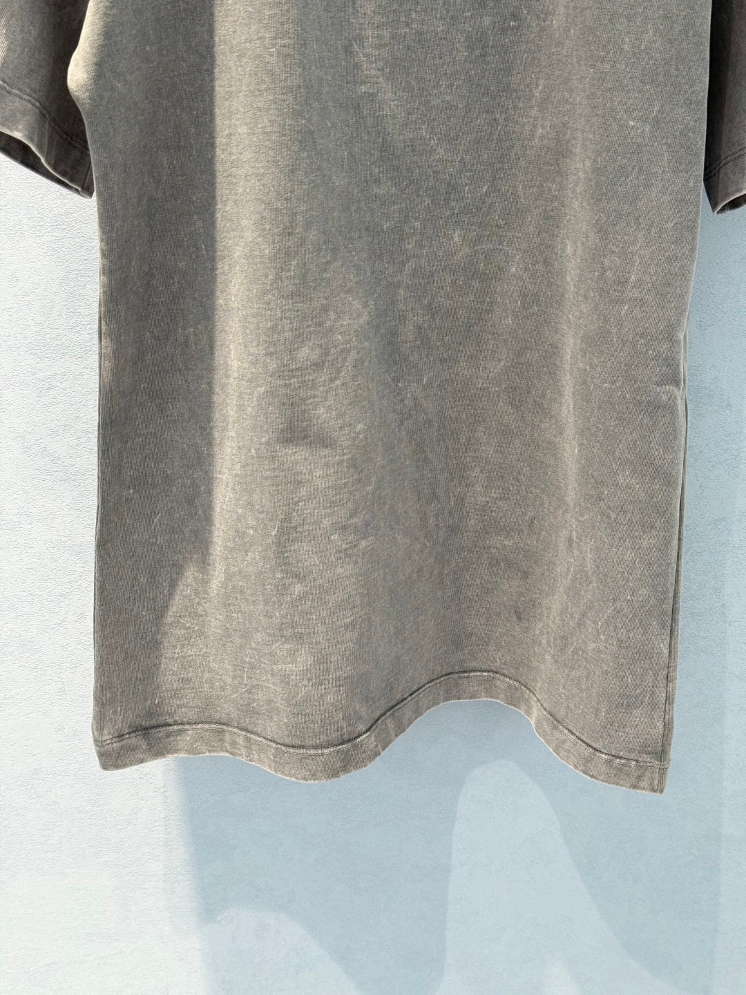 LV 25 Stir-Fried Old Diamond T-Shirt Grey Cotton