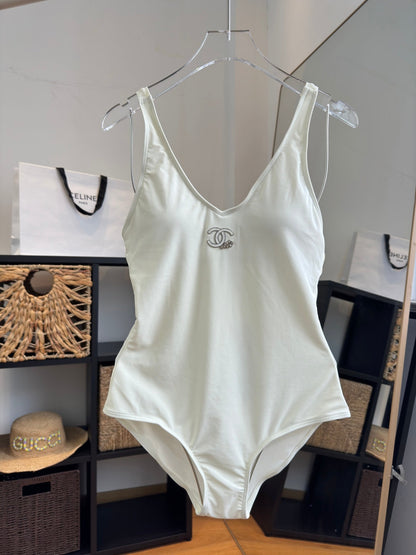 Chanel Bikini White Cotton 185835