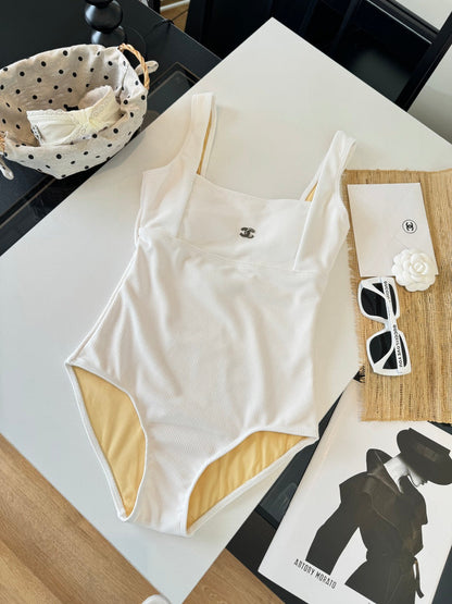 Chanel Bikini White Cotton 185839