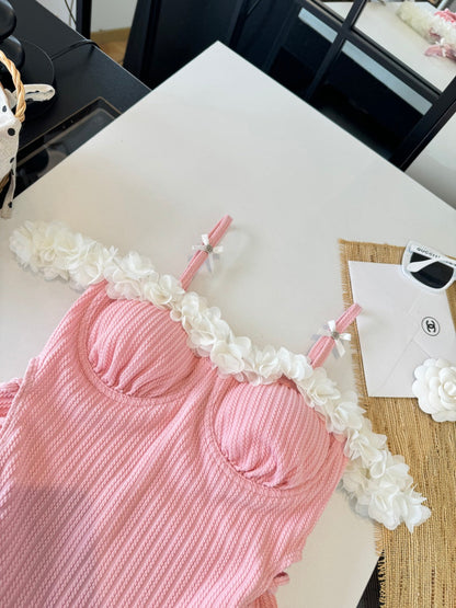 Miu Miu Bikini Pink Cotton 185842