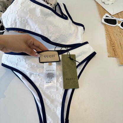Gucci 26s Two-Piece White Cotton 184236