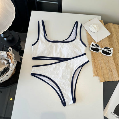 Gucci 26s Two-Piece White Cotton 184236