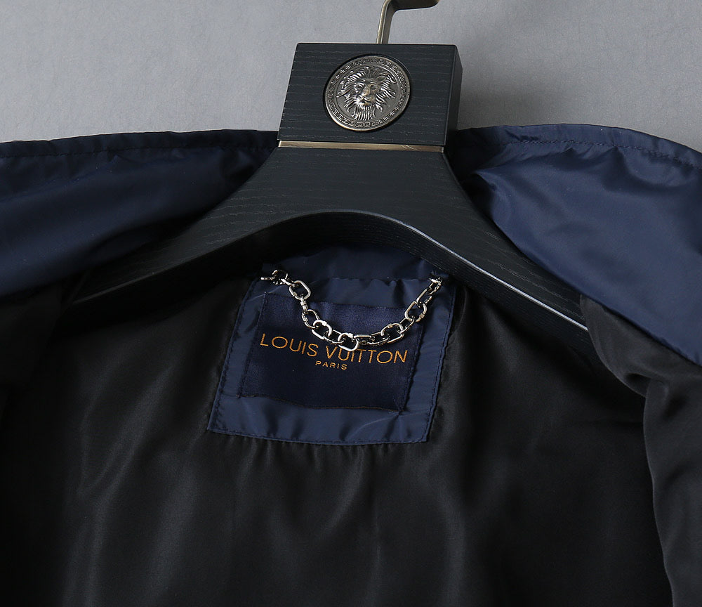 LV HOODED JACKET NAVY BLUE 239028