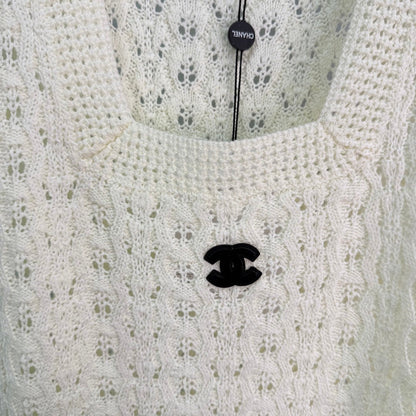 CC 26s Knitted Vest Top Wool 345003