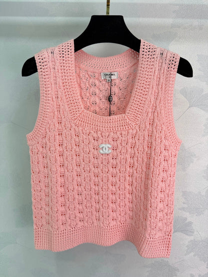CC 26s Knitted Vest Top Wool 345003