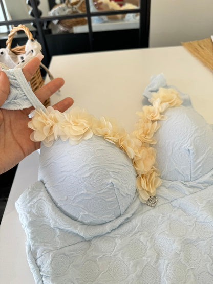 Chanel Ruffles And Floral One- Swimsuit 185848