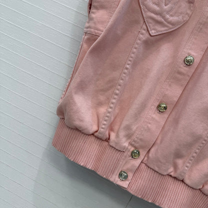 CC 26s Vest Jacket Pink Denim 360885