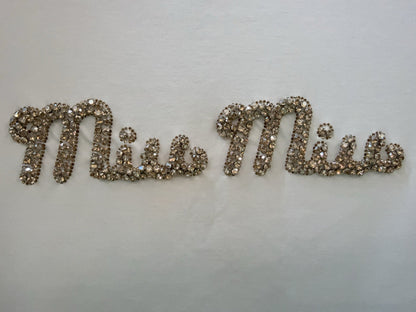 Miu SS26 Crystal Logo T-shirt Cotton 351332