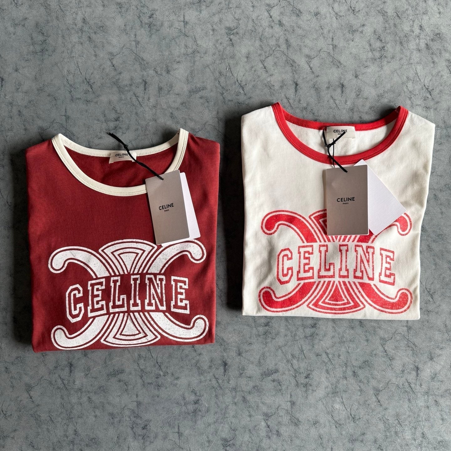Celine SS26 Short-sleeved T-shirt Cotton 350486